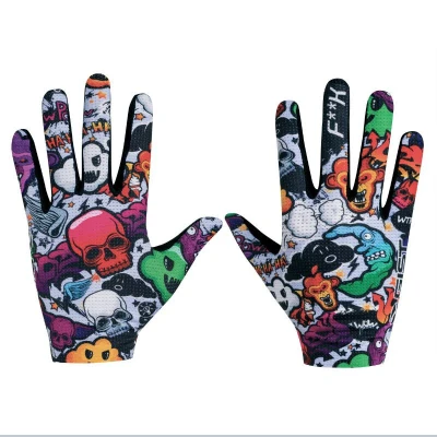 Image de Gants longs sans scratch compatible ecran tactile Gist Faster Monstres