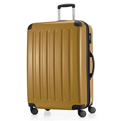 Image de Hauptstadtkoffer Alex Bagage soute, Valise Rigide, 4 Doubles Roues, TSA, 75 cm,119 litres, Or d&#039;automne