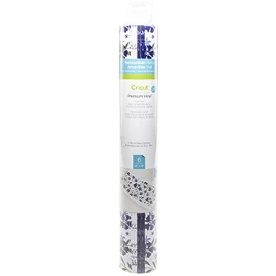 Image de Cricut PTRND Vinyl in Bloom Blue SMPLR, Multicolore, unique