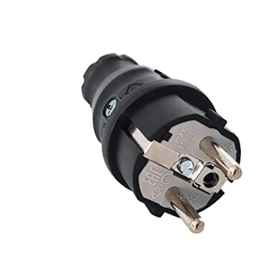 Image de Fiche mâle IDE 115 Caoutchouc 2P+T IK08 IP54 16A