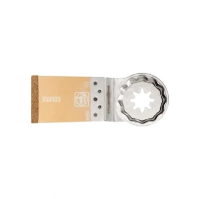 Image de FEIN Lame de scie E Cut HM 1 pce, Largeur 35 mm, Longueur 50 StarlockPlus, pour couper la fibre carbone et verre, coupes précises courtes, idéal les coins bords.