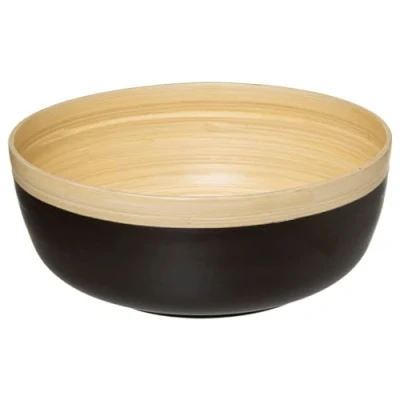 Image de 5 five simply smart Saladier en bambou noir 30 cm Col.&#039;Noir Kitchen&#039;