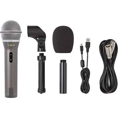 Image de Samson Q2U Recording and Podcasting Pack Microphone dynamique USB / XLR avec accessoires