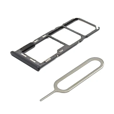 Image de MMOBIEL Tiroir Carte Dual SIM de Rechange Compatible avec Samsung Galaxy A13 5G 2021 INCL. Joint en Caoutchouc et l&#039;épingle Support