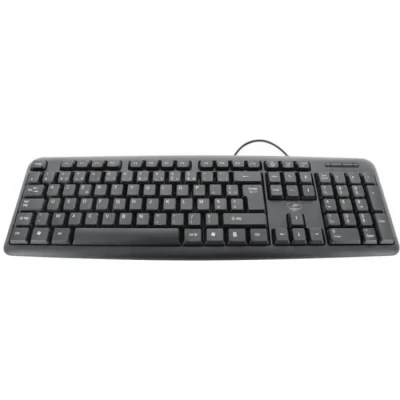 Image de Mobility LAB ML300450 Clavier Filaire Deluxe Keyboard, Ergonomique au Design Elégant et Moderne, Touches Souples Silencieuses, Connexion Standard USB Disposition AZERTY, Noir