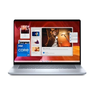 Image de Dell Inspiron 16 Plus (7640) Ordinateur Portable 16&#039;&#039; Écran 2,5K, Intel Core i713620H, 16Go RAM, 512Go SSD, UHD Graphique, Windows 11 Home, Clavier rétroéclairé AZERTY Bleu Clair