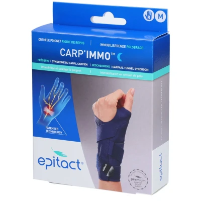 Image de Epitact Carp&#039;Immo Orthèse Poignet Rigide de Repos Droite Medium 1 pièce