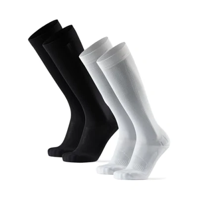 Image de DANISH ENDURANCE Chaussettes de Contention 21 26 mmhg, Compression Optimale, Running &amp; Sport, Homme Femme, 1 ou 2 Paires 48 51