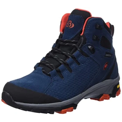 Image de Brütting Mixte Mount Trish High Chaussure de Course Tout Terrain, Bleu/Orange, 39 EU