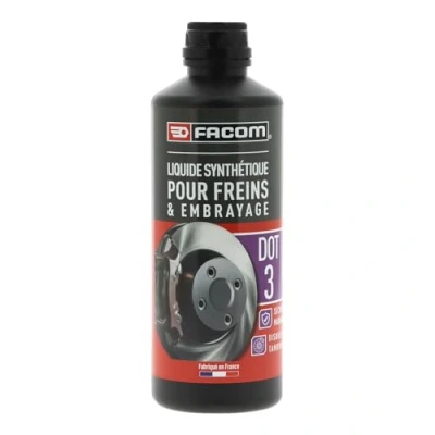 Image de FACOM 006200 Liquide de Freins Dot 3 SAE J1703 Performance &amp; Sécurité 500 ML