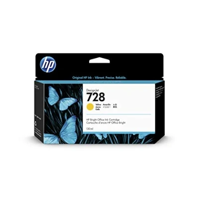 Image de HP 728 (F9J65A) Jaune Cartouche d&#039;encre