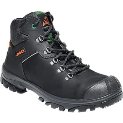 Image de EMMA Safety MM33454848 Chaussures de Sécurité Circulaires Protège Vos Pieds Haut en Bas Modèle: Himalaya Taille EU: 48 Couleur: Noir