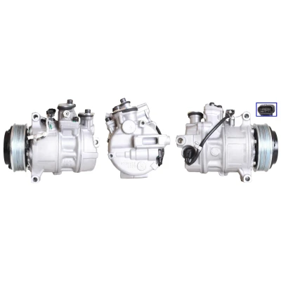 Image de LUCAS ACP01091 Compresseur De Climatisation PAG 46 YF R 134a, 1234yf avec joints MERCEDES BENZ: Classe V, C Berline, GLC SUV
