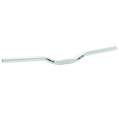 Image de XLC Riser Bar 50 mm Rise HB M04 (Design: Argent Mat Ã˜ 25,4mm; 630mm SB Plus) Cintre VTT relevé