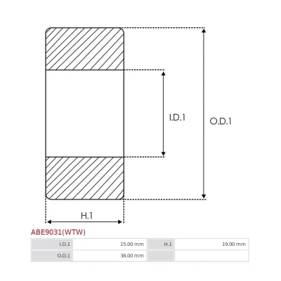 Image de AS PL ABE9031(WTW) Support