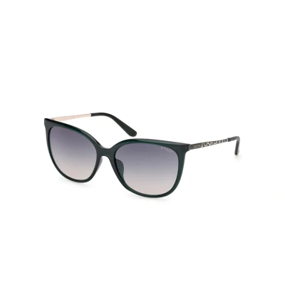 Image de Guess Femme GU00150 H 96P Lunettes de soleil Injecté Vert Carré Normale