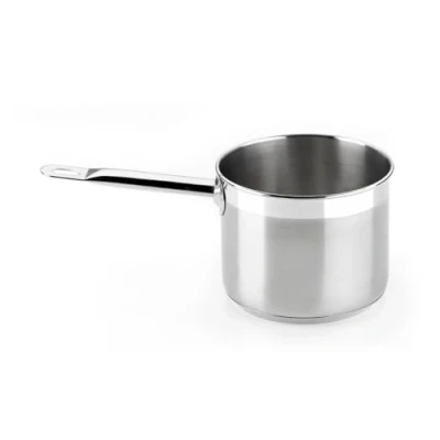 Image de BRA Professionnel Pot à Lait, 14 cm, Acier Inoxydable 18/10, Compatible Tous Feux Dont Induction