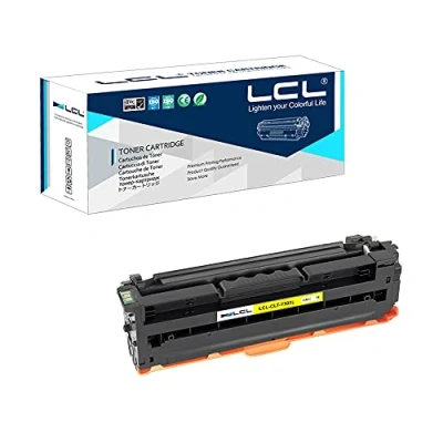 Image de LCL Cartouche de Toner Compatible CLT Y503L 503L (1Jaune) Remplacement pour Samsung SL C3010ND/C3060FR C3060ND