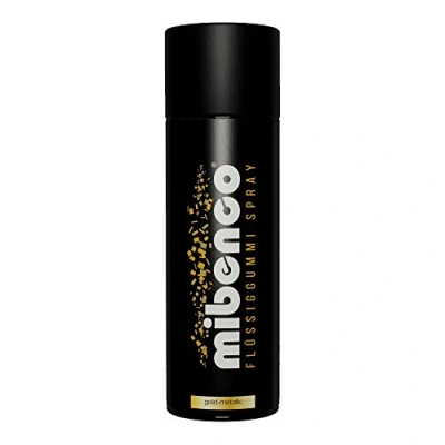 Image de Mibenco 71420028 Vernis or, mat aérosol 400ml Flüssiggummi spray