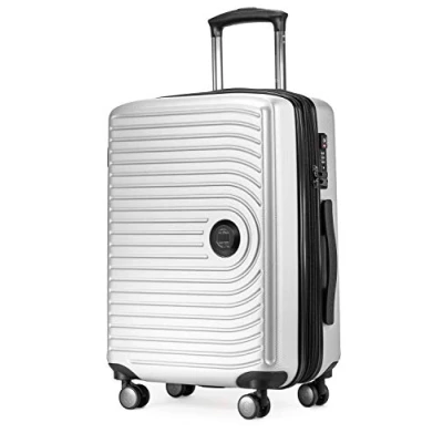 Image de Hauptstadtkoffer Mitte Bagage à Main 55X40X23, TSA, 4 Roulettes, Valise de Voyage, Rigide, Main, Cabine, Blanc Mat