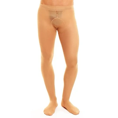 Image de GLAMORY Collants de Soutien Support Hommes, 40 Deniers, Teint, XL Men&#039;s