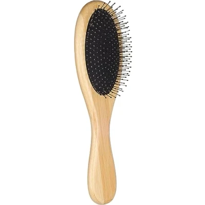 Image de flamingo Brosse Chien Babu D Large petits animaux Matériau Bambou pour une pelage doux et brilliant à picots