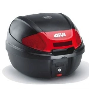 Image de Givi E300N Monolock Topcase avec une Plaque, Noir Matt