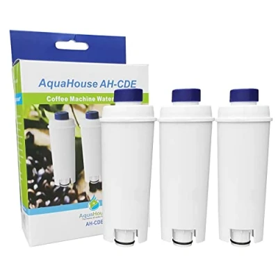 Image de 3x AH CDE filtre compatible pour le à eau Delonghi DLSC002, SER3017, 5513292811, convient aux machines café expresso et