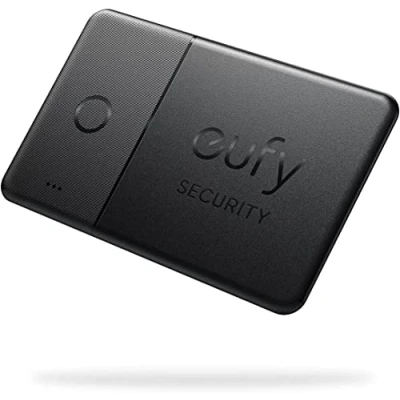 Image de Carte SmartTrack eufy Security (Noir, lot de 1), compatible Apple Find My (iOS uniquement), recherche téléphone, étanchéité, jusqu&#039;à 3 ans d&#039;autonomie, épaisseur 2,4 mm (Android non pris en charge)