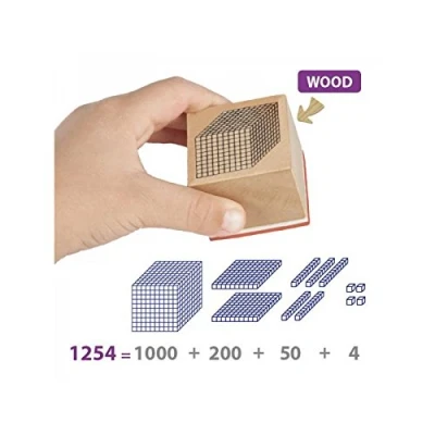 Image de Akros (Akrp1) 30692 Base 10 Numerical Panne timbres Logic et de calcul, Multicolore Version Anglaise