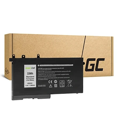 Image de Batterie Green Cell 3DDDG Lithium ion (Li ion) 2900 mAh 11,4 V 33 Wh Compatible Dell Latitude