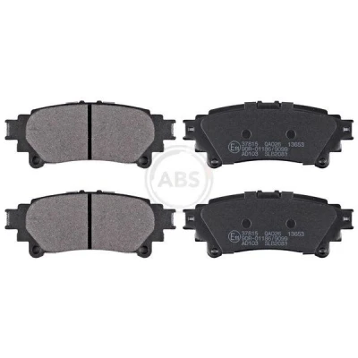 Image de A.B.S. 37815 Jeu de plaquettes frein sans palpeur d&#039;usure intégré LEXUS: IS 3, RX III, RC, TOYOTA: Prius Plus, Fortuner II