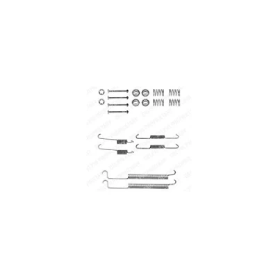 Image de DELPHI LY1231 Kit d&#039;accessoires, mâchoire de frein PEUGEOT: 406 Berline, 405 II Partner I Van, CITROËN: Berlingo / First