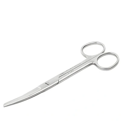Image de REMOS Ciseaux de Ménage, universels, pointus ronds, lame courbe, 14.5 cm, Acier inoxydable