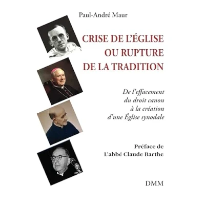 Image de Crise De l&#039;Eglise ou rupture la tradition: l&#039;effacement du droit canon à création d&#039;une Eglise synodale