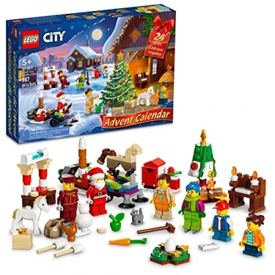 Image de LEGO City 60352 Calendrier de l&#039;Avent 2022 à partir 5 ans 287 pièces Multicolore 15.04x10.32x2.78&#039;&#039;