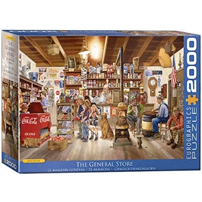 Image de Eurographics THE General Store Puzzle pour enfants, Taille: One Size, Multi coloured