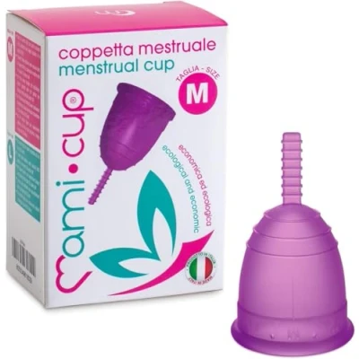 Image de Mamicup® la Cuope Menstruelle en Silicone de Qualité Médicale, Certifié par FDA, Meilleure Alternative aux Tampon (Lilas, M)