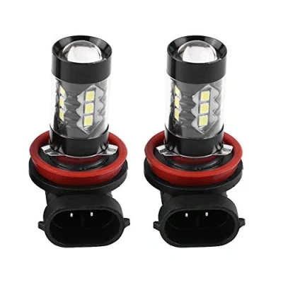 Image de EBTOOLS pour anti Brouillard megane 3 ampoule H11 2 pcs Feux de 12V 24V 80W Excellente Source Lumière Voiture Ampoules LED H8 Antibrouillard Exté