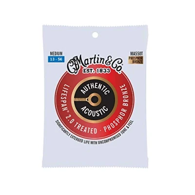Image de MARTIN Cordes Authentic Treated, Medium, 92/8