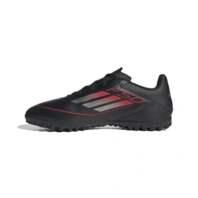 Image de adidas Performance F50 CLUB TURF Chaussures de foot multicrampons, Homme, Taille: 46, Core black/iron metallic/lucid red Matière synthétique