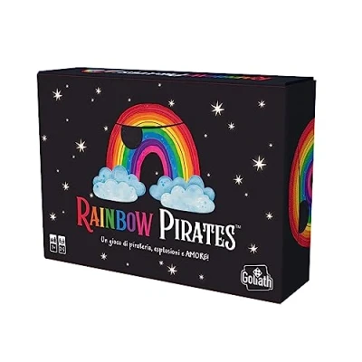 Image de Rainbow Pirates Jeu De Cartes A partir 7 Ans 2 à 5 Joueurs Version Italienne