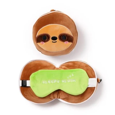 Image de Puckator Coussin Voyage Relaxeazzz Peluché 2 en 1 Paresseux