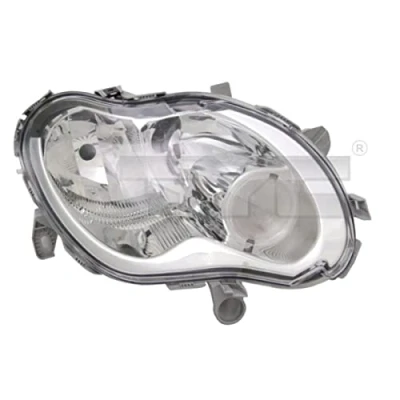 Image de TYC 20 12305 05 2 Phares droit H7, H1 pour circulation à droite avec moteur électrique SMART: Fortwo I Coupe, Cabriolet, Cabrio