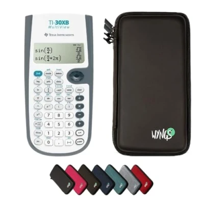 Image de CALCUSO Ensemble de Base Noir avec Calculatrice TI 30XB MultiView