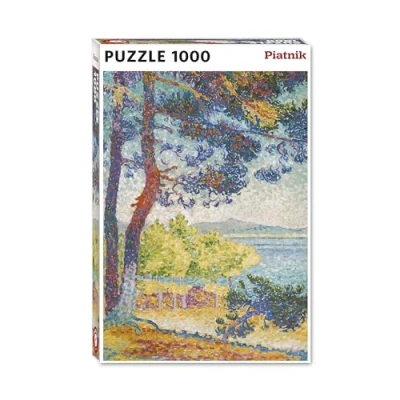 Image de Piatnik Puzzle Cross de 1000 pièces, après midi à Pardigon, 570247, Multicolore
