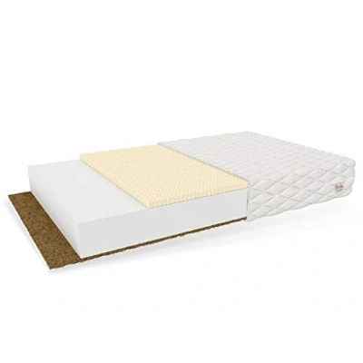 Image de Matelas latex PIKOLO 90x200 coco et mousse réversible PREMIUM qualité