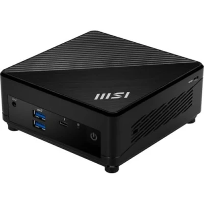 Image de MSI Cubi 5 12M 268ES Intel® Core™ i3 1215U 8 Go DDR4 SDRAM 256 SSD Windows 11 Home Mini PC Noir Neuf
