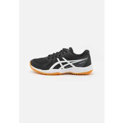 Image de Asics Upcourt 6 Chaussures de handball, Homme, Taille: 42, Black/white Imitation cuir/textile