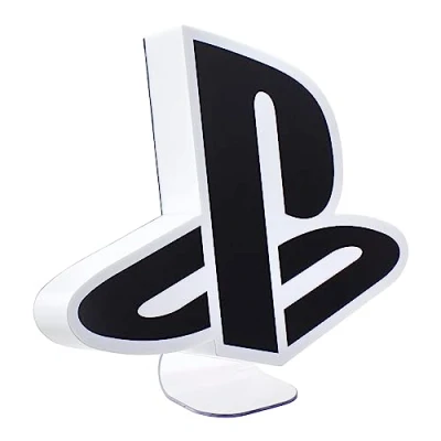 Image de Lampe Veilleuse Playstation Logo 3 modes d&#039;éclairage 24 cm Produit sous licence officielle